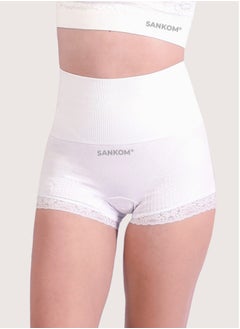 SANKOM Sankom Classic Shapewear Briefs for Women - High Waist Tummy Control Underwear with Posture Support | Seamless, Breathable & Comfortable Body Shaper for Everyday Wear | Supports Back Comfortably & Feels light in UAE’s Warm Weather.  - Image 2