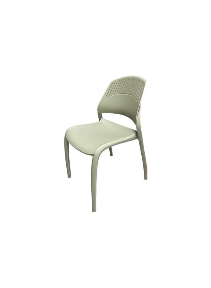 نيو فرونت Modern Green Pantry Chair - Sleek Design with Reinforced Support & Non-Slip Feet for Ultimate Stability  - Image 1