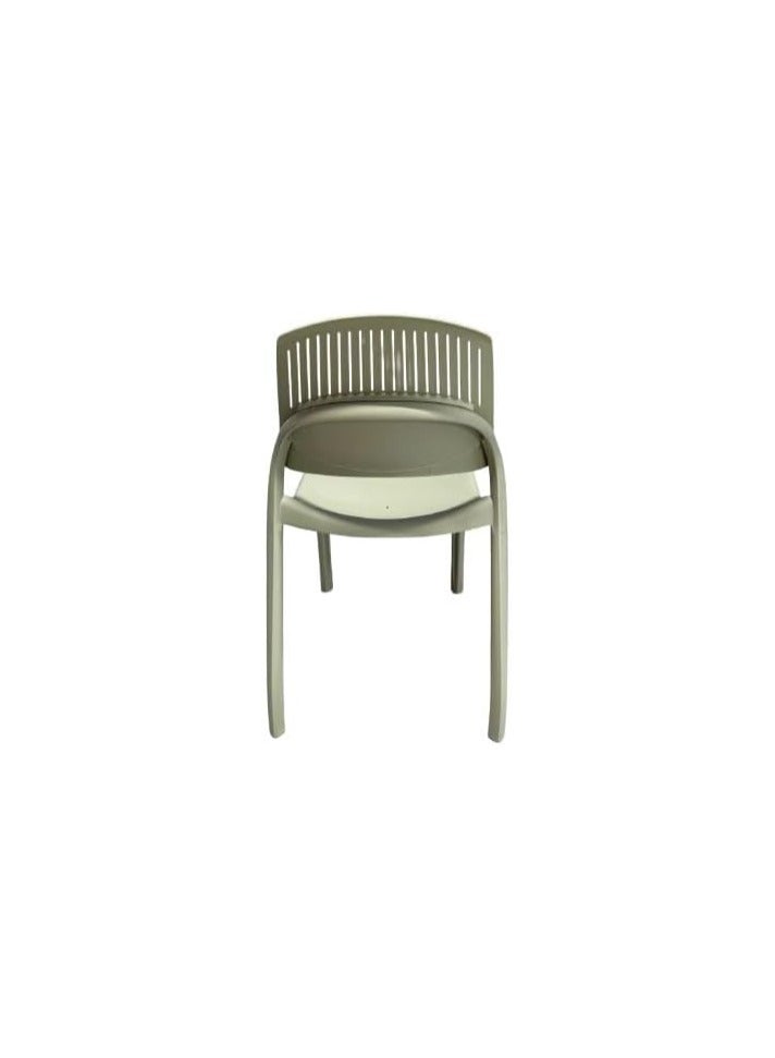 نيو فرونت Modern Green Pantry Chair - Sleek Design with Reinforced Support & Non-Slip Feet for Ultimate Stability  - Image 3