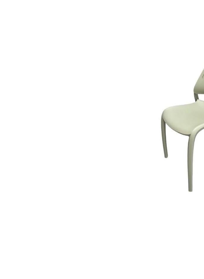 نيو فرونت Modern Green Pantry Chair - Sleek Design with Reinforced Support & Non-Slip Feet for Ultimate Stability  - Image 4