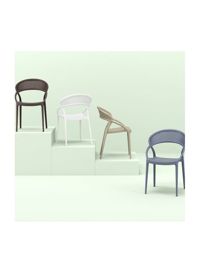 نيو فرونت Modern Green Pantry Chair - Sleek Design with Reinforced Support & Non-Slip Feet for Ultimate Stability  - Image 5