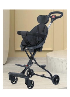 Imported Baby Stroller For Ages 0-4 Years, Stroller With Adjustable Handles, Strong Brakes And Backrest - For Shopping, Walking, Travel - And Home Use (Easy To Assemble And Durable)