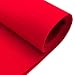 EOVEA Acrylic Felt Fabric by The Yard 72 Wide 16mm Thick Soft Durable NonFraying Felt for DIY Crafts Sewing Upholstery Costumes PaddingRed One Yard - Image 2