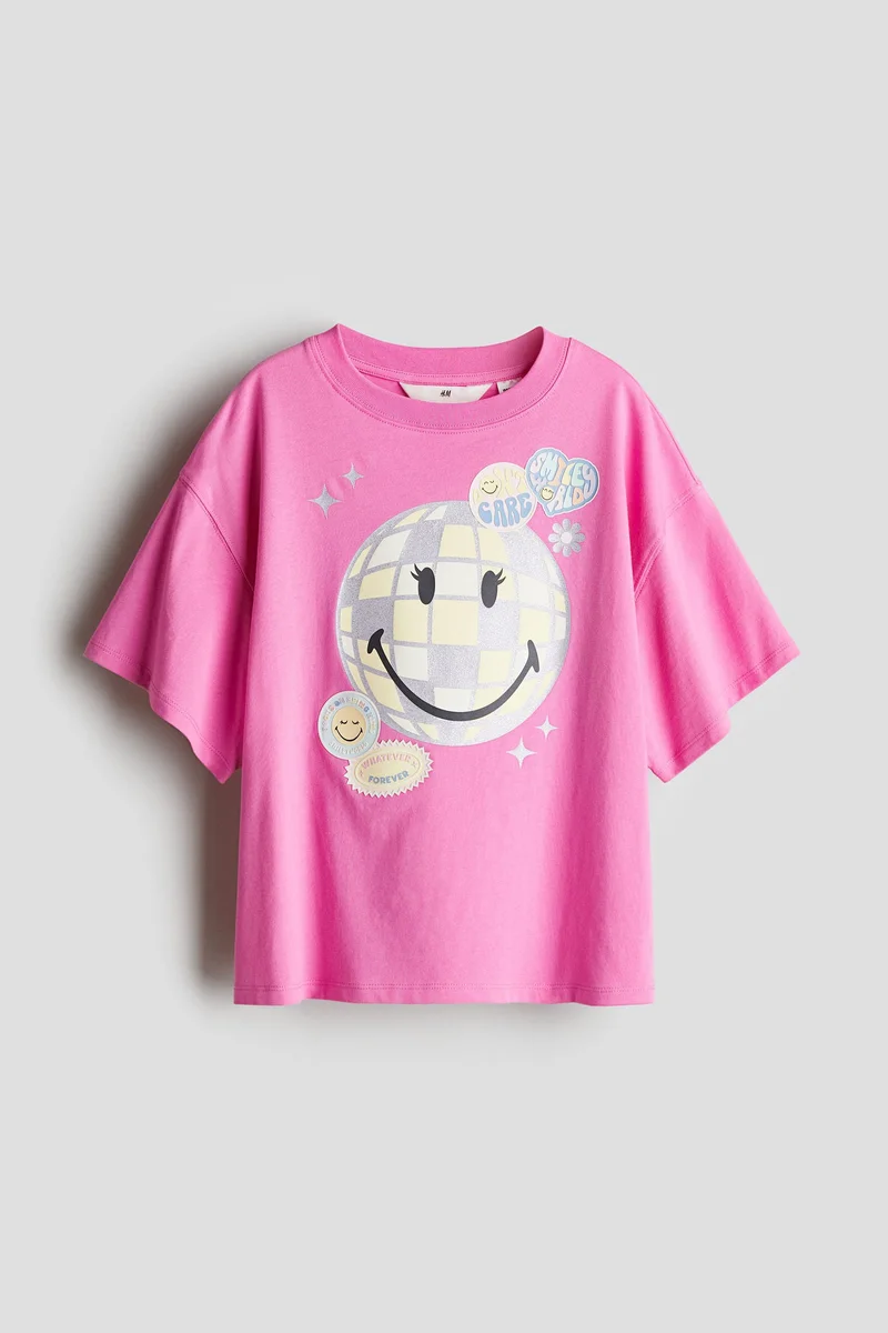 H&M Printed cotton T-shirt