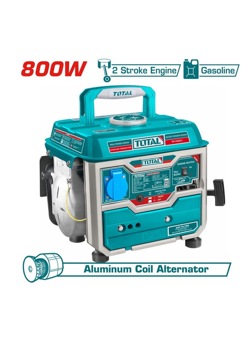TOTAL 800W 650W Generator - TP18001 - Total