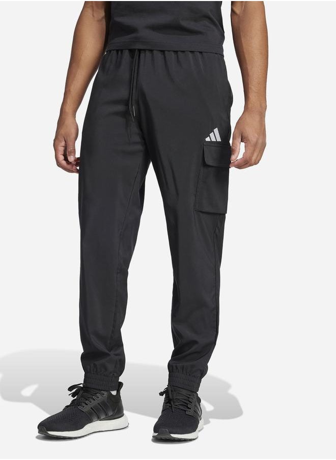 Adidas - Logo Print Cargo Pants - Image 1