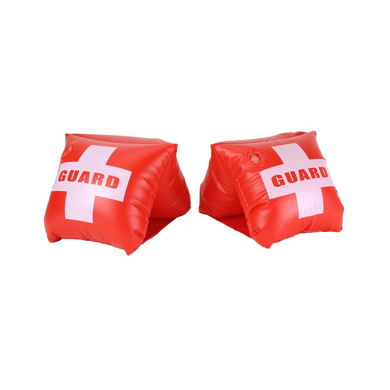 GoFloats Lifeguard Adult Water Wing Floaties - Own The Pool (Novelty USE ONLY) - Image 1