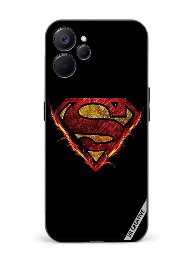 VR CREATIVE Protective Case Cover For Realme 10 5G Superman Design Multicolour - Image 1