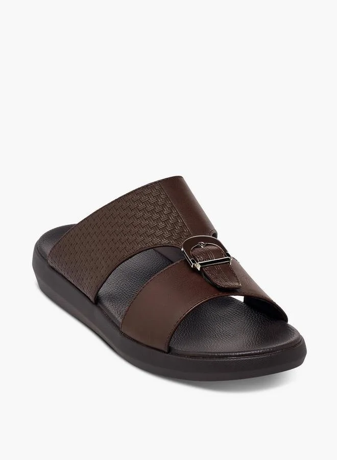 LBL By Shoexpress Men Buckle Accent Arabic Sandals