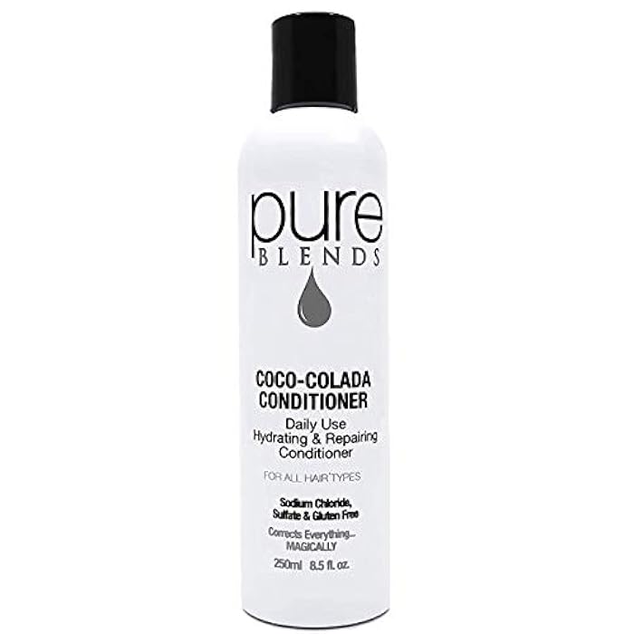 Pure Blends Coco-Colada Conditioner Daily Use Moisturizing Conditioner Neutral-No Color Conditioner For In Between Color Depositing Washes Balances Color & Repairs Dry, Damaged Hair 8.5 Oz. - Image 1