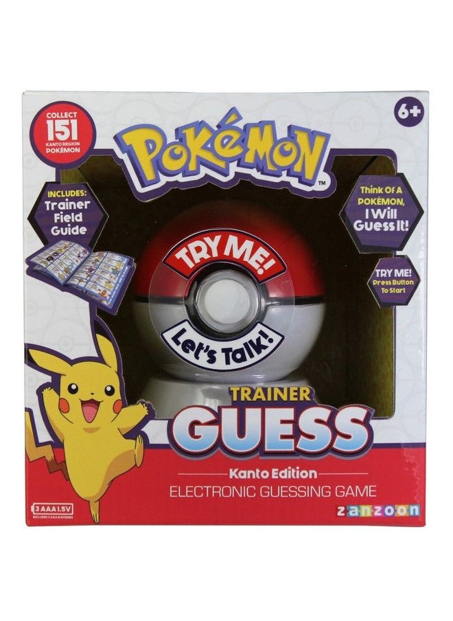 Basic Fun Pokemon Trainer Guess: Kanto Edition Electronic Game For 72 Months To 180 Months  - Image 4