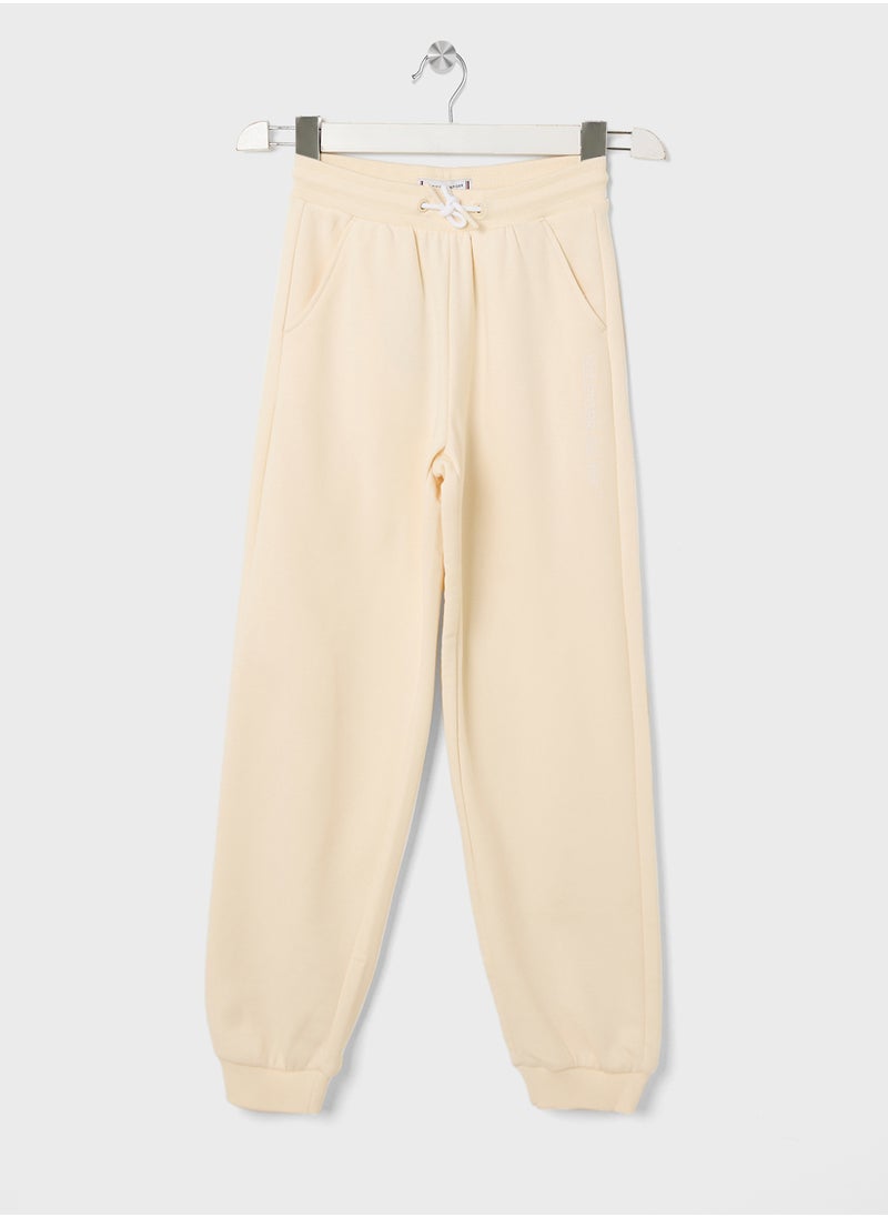 TOMMY HILFIGER Youth New York Detail Logo Sweatpants  - Image 1