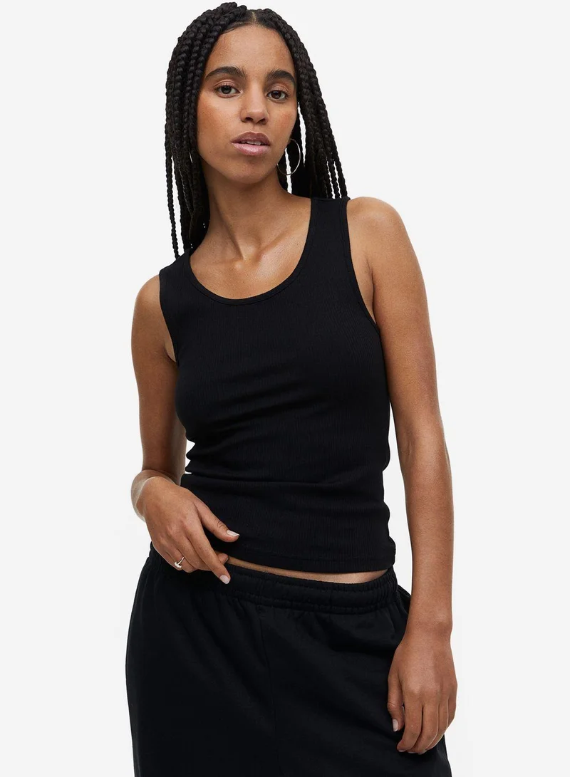 H&M Ribbed Strapp Vest