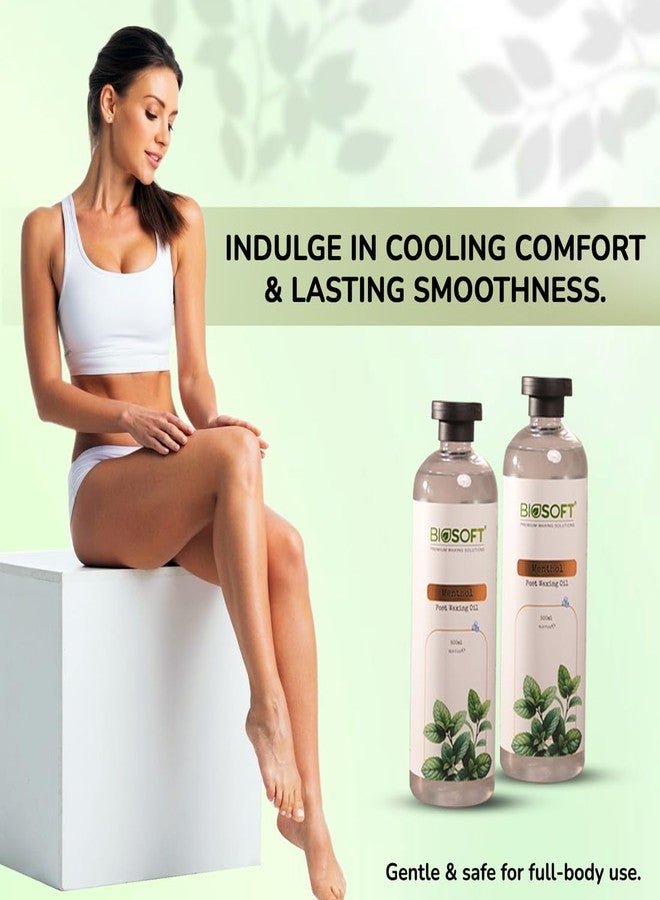 Biosoft Menthol Post-Wax Oil | After-Waxing Residue Removal Oil | Menthol Infused Cooling & Antiseptic Formula | Soothes Irritation, Redness & Hot Sensation After Wax | Skin Calming Oil |All Skin Types - Image 4