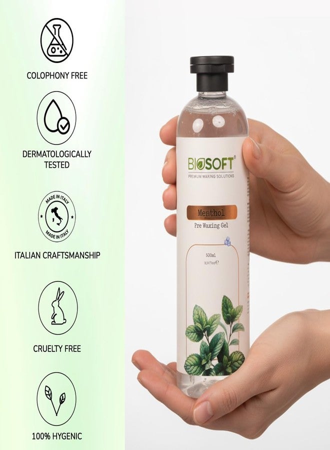 Biosoft Menthol Post-Wax Oil | After-Waxing Residue Removal Oil | Menthol Infused Cooling & Antiseptic Formula | Soothes Irritation, Redness & Hot Sensation After Wax | Skin Calming Oil |All Skin Types - Image 5