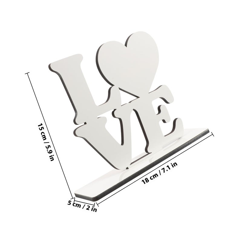 Picture Frame with Heart, Creative DIY Craft for Party Decorations and Home Use - Image 2