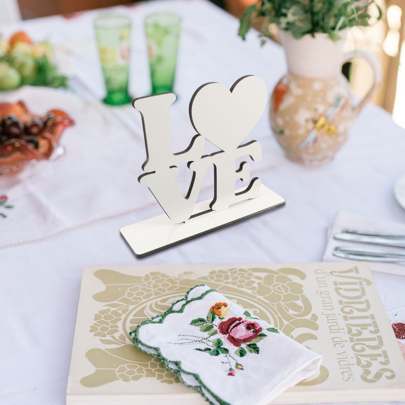 Picture Frame with Heart, Creative DIY Craft for Party Decorations and Home Use - Image 5