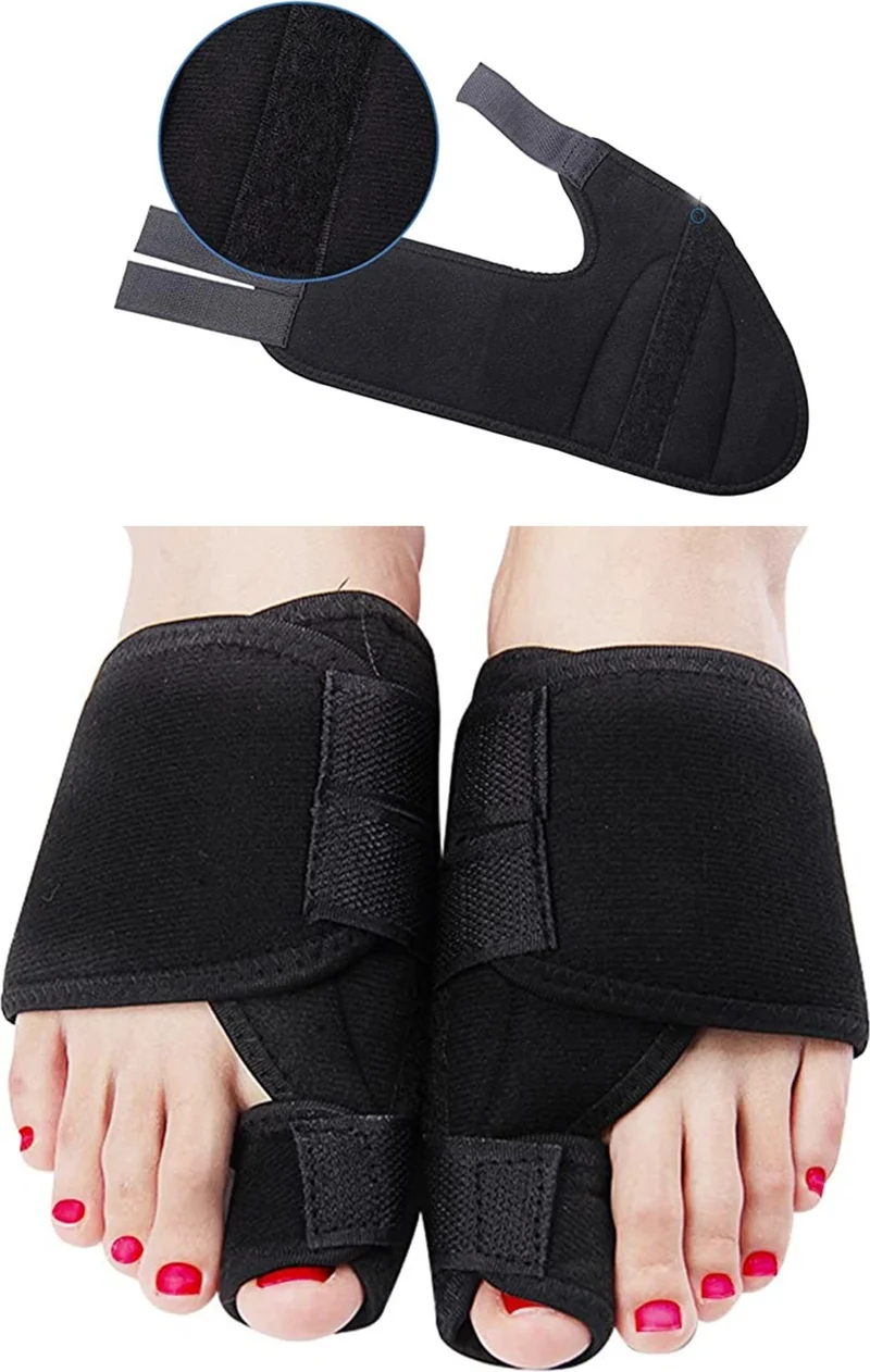 Minufco Big Toe Bone Protrusion Bunion Corrector Hallux Vallgus Foot Health Splint 1 Pair