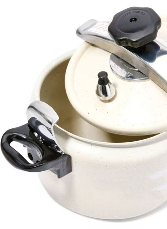 Cady One 11Liters Granite Pressure Cooker  White 11 Liter White  - Image 3