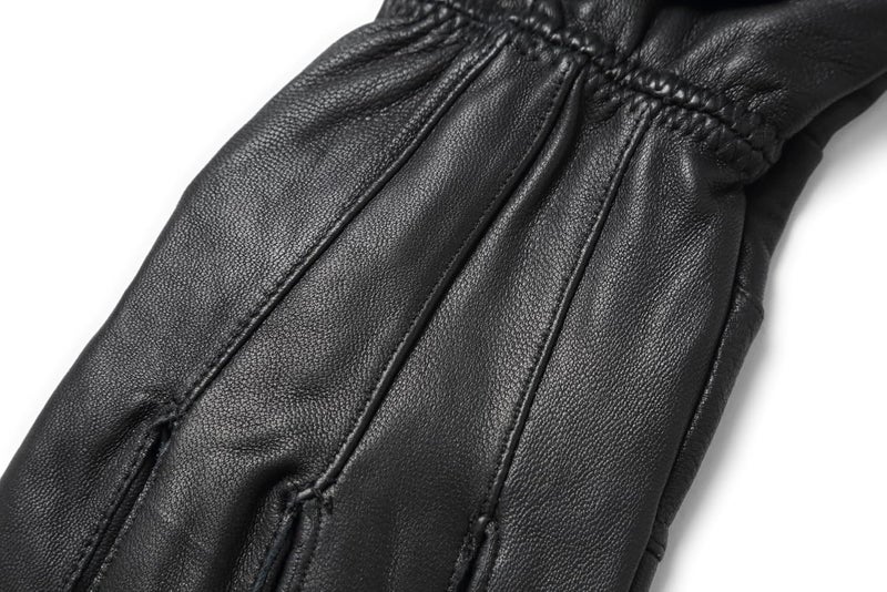 Reed Men's Genuine Leather Warm Lined Driving Gloves - Touchscreen Compatible - Image 5