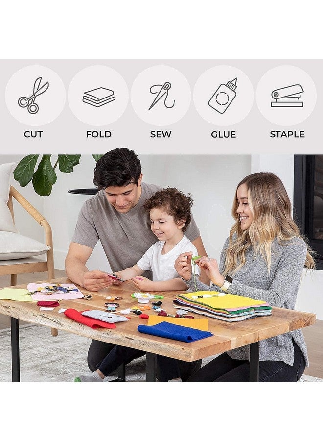 كبير آرت مجموعة كابير آرت من 10 قطع من ورق اللباد الصلب متعدد الألوان مقاس A4 - Image 5