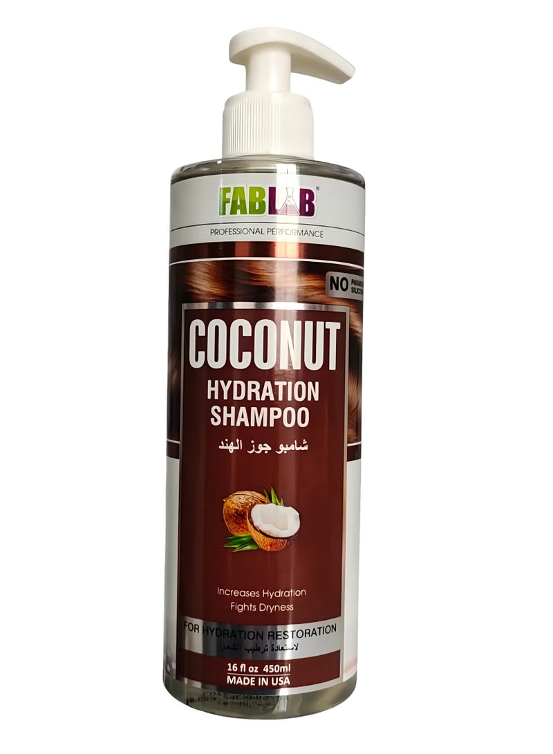 FabLab Coconut Moisture Restore Shampoo 450ml