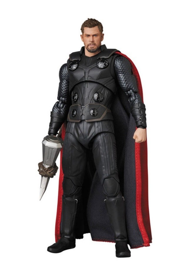 General Avengers 3 Infinity War Thor Odinson Movable Doll Model Toy Collection Decoration Gift for Family and Friends  - Image 3
