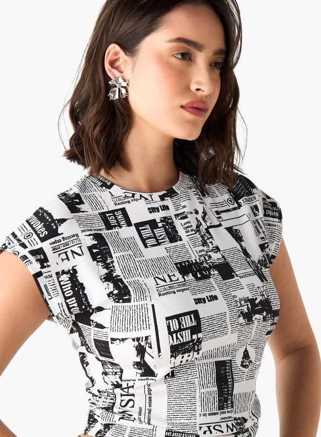 2Xtremz Printed T-shirt with Short Sleeves - Image 4