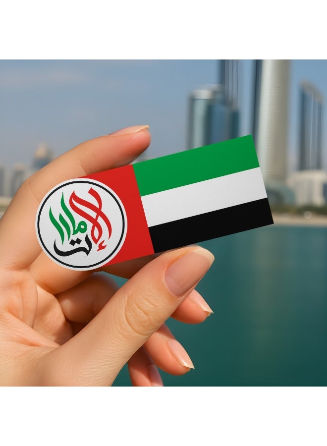 PRINTSHOP4ME UAE National Day Badges for celebrating National | Flag day and spirit of union badges for men | Women | Kids for events - Image 4