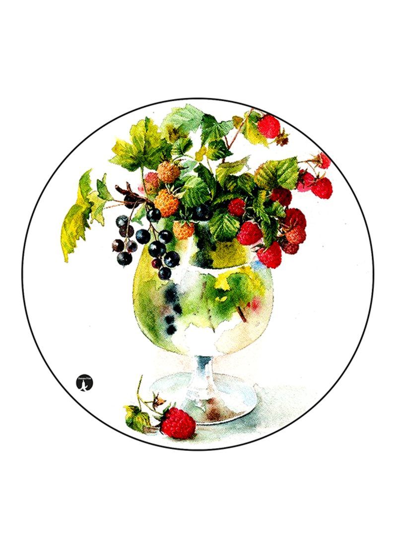 Food Printed Mouse Pad  Multicolour
