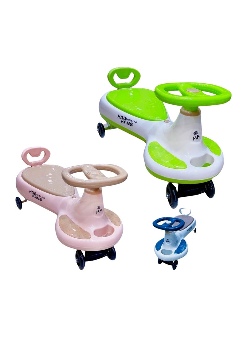 HK Children's Twister Magic Ride-On Car Random Color 1pcs