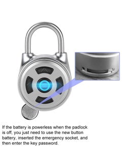Generic Bluetooth Padlock Universal Mini Electronic Padlock APP Control Password Lock Support And Android For Dormitory Cabinets Drawers Suitcase  - Image 4