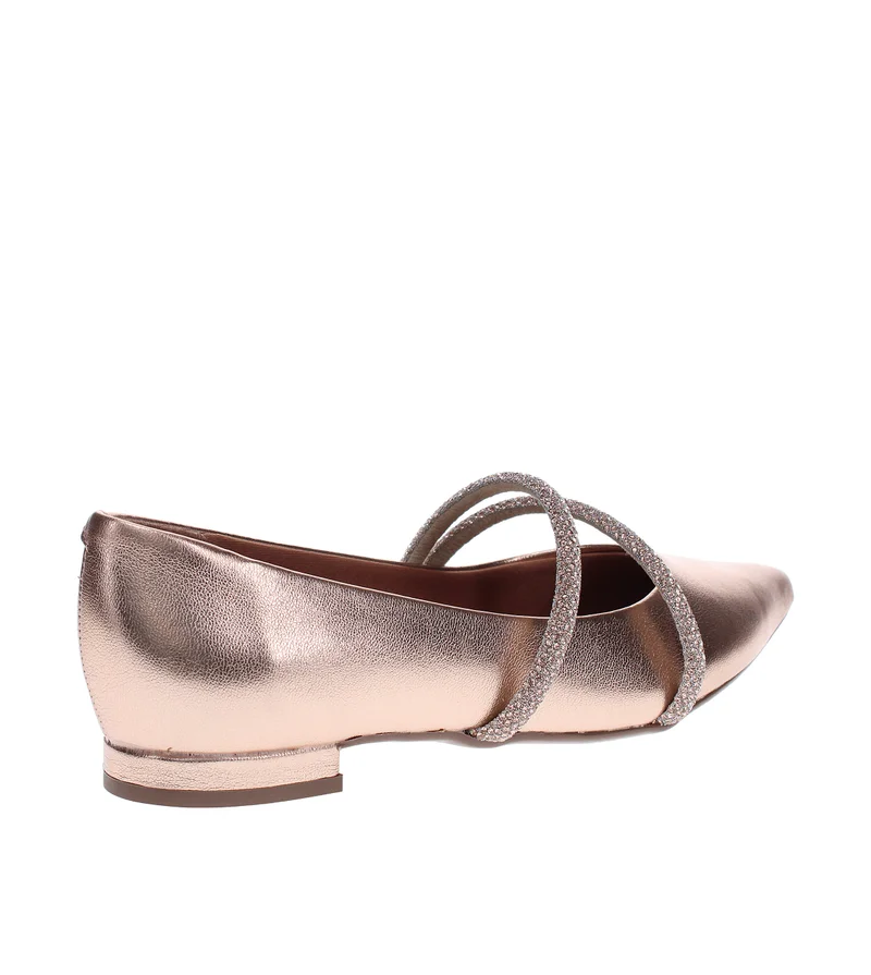 Vizzano  VIZZANO Ladies Low Heel Shoes in GOLD PINK | Comfortable Everyday Footwear for Women | Best Price UAE