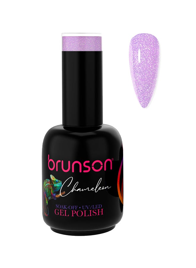 brunson Chameleon Gel Nail Polish 18ml Gel Nails with Glossy Shine Finish, Long-Lasting Soak off UV Gel Polish for Nail Art French Manicure Pedicure. Salon Quality Chip Resistant Gel Extension Acrylic Nails - Image 1