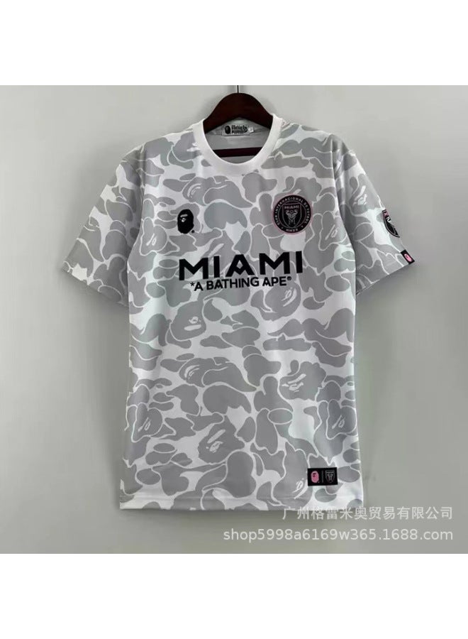 Miami Joint Version Gray Football Jersey - Image 1