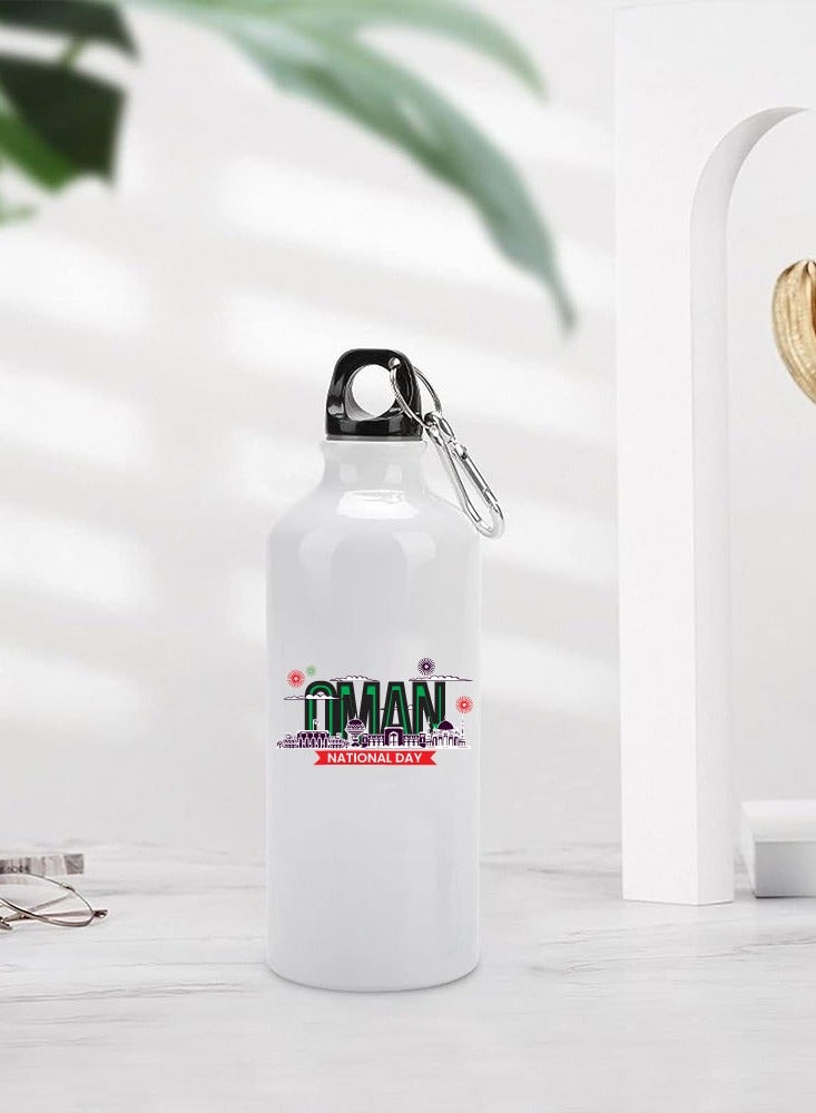 PRINTSHOP4ME Oman National Day Gift-Aluminum Insulated Sports Water Bottle 700ml-Show Your Omani Pride - Image 4