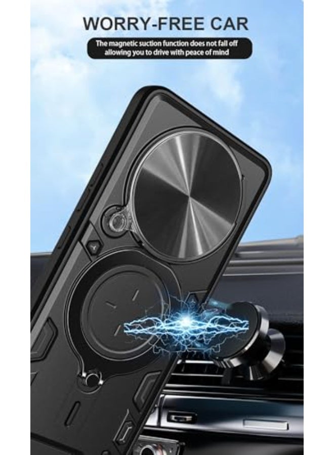 general Phone Case for Honor X9C 5G Case Built Slide Camera Protection Cover,Military Heavy Duty Full Body Protective Phone Case - Image 2