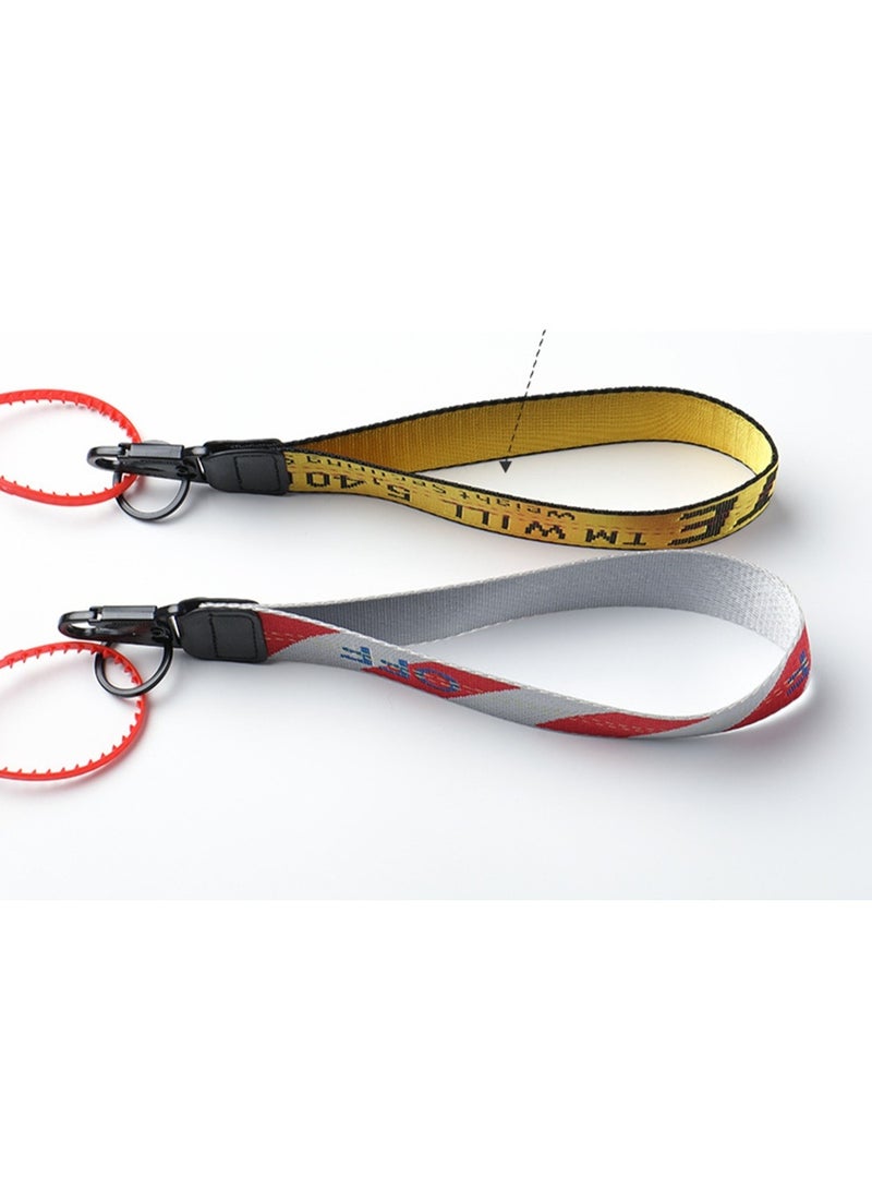 OFF-WHITE Street fashion keychain key ring lanyard - Image 2