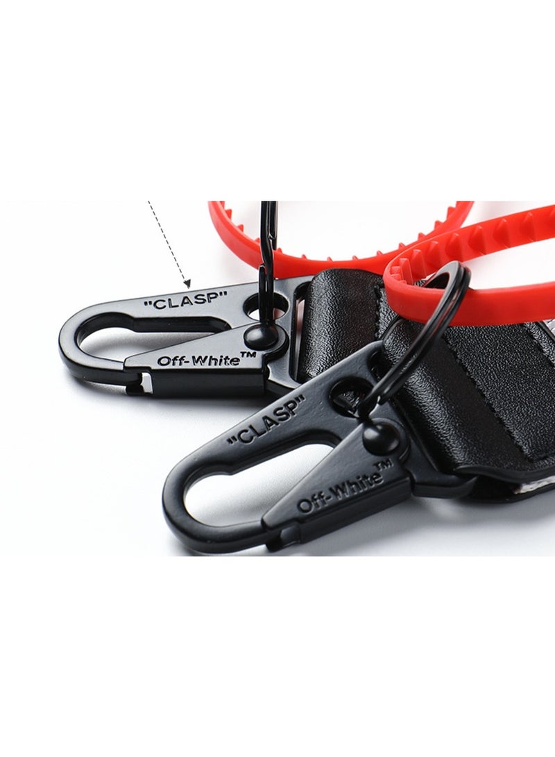 OFF-WHITE Street fashion keychain key ring lanyard - Image 5