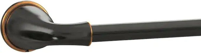 OIL RUBBED BRONZE TOWEL BAR TWO2 OPTIONS 18 OR 24 COMES WITH HARDWARE EASY INSTALLATION WITH AND WITHOUT STUDS 24