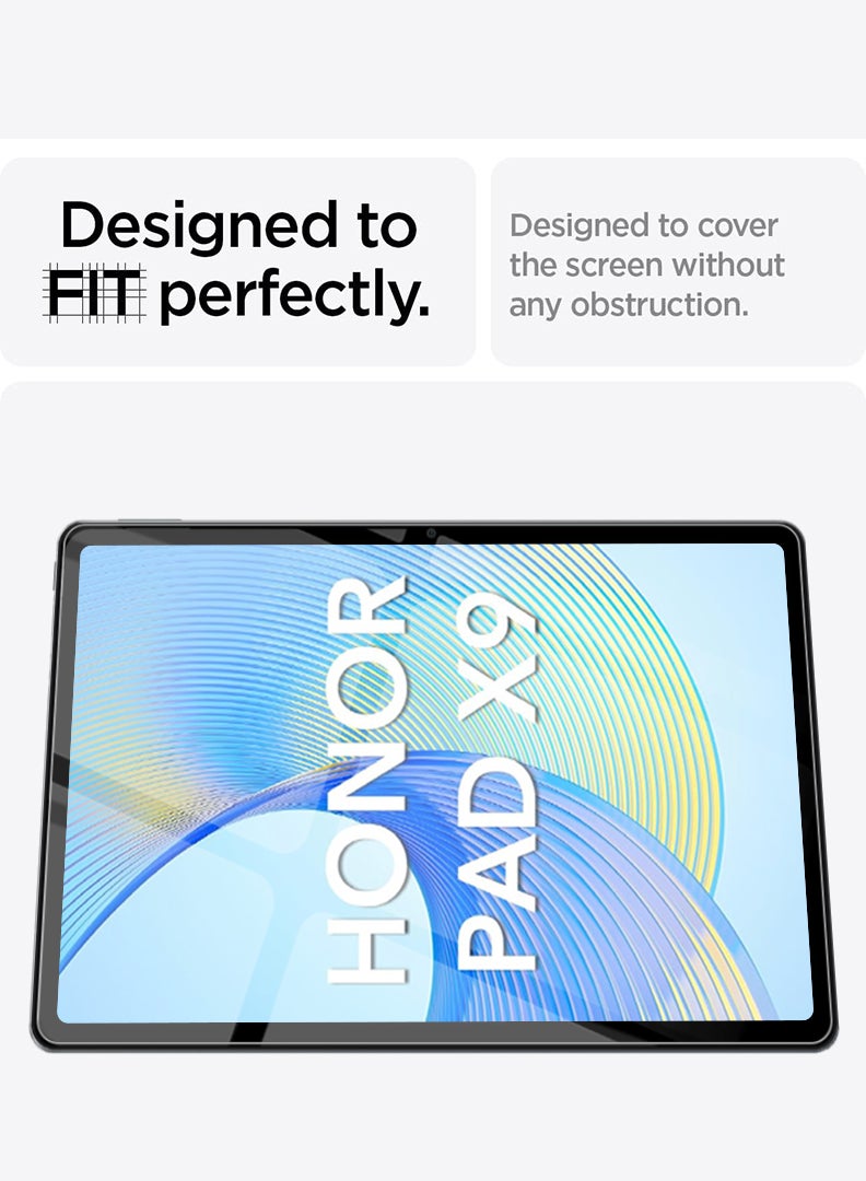 Theodor Screen Protector for Honor Pad X9  9H Hardness Tempered Glass, Bubble Free Easy Installation, Full Coverage And Anti Scratch Case Friendly- Clear - Image 5