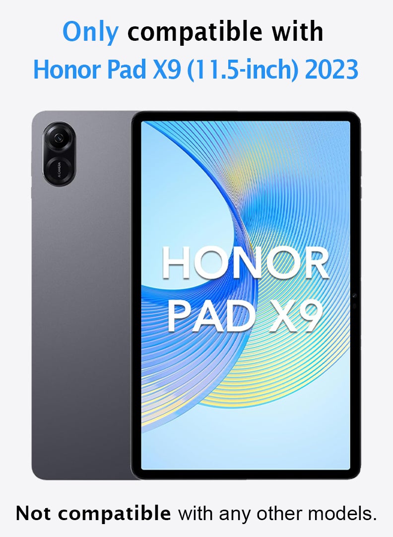 Theodor Screen Protector for Honor Pad X9  9H Hardness Tempered Glass, Bubble Free Easy Installation, Full Coverage And Anti Scratch Case Friendly- Clear - Image 2