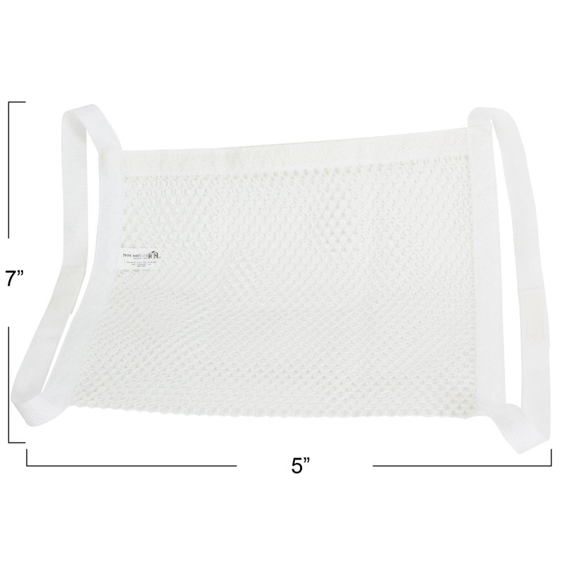Household Essentials 135 Polyester Sneaker Wash and Dry Bag for Laundry Machines - White - Image 2