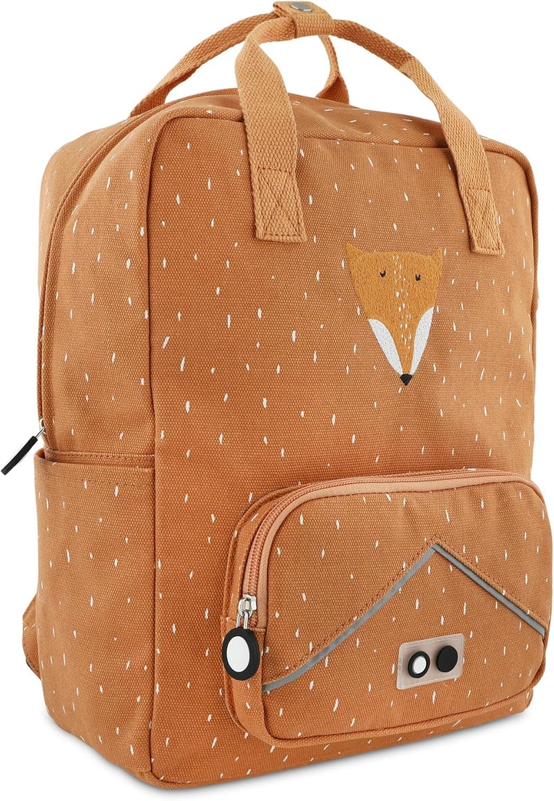 Trixie Baby Unisex Kid's Casual A4 Size Backpack - Mr. Fox Design - Image 1