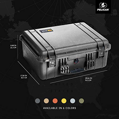 Pelican 1550 Case With Foam (Black) - Image 5