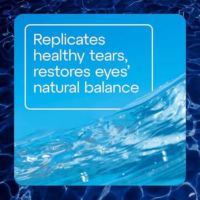 TheraTears Dry Eye Therapy Lubricating Eye Drops for Dry Eyes, Preservative Free eye drops, 30 Single-Use Vials - Image 5