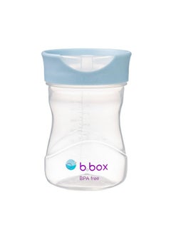 b.box Toddler Training Cup: Free Flow Opening, Great Transition From Sippy Cup To Big Kid Cup. Bpa Free, Dishwasher Safe. Ages 12+ Months (Lullaby Blue, 8Oz)  - Image 1