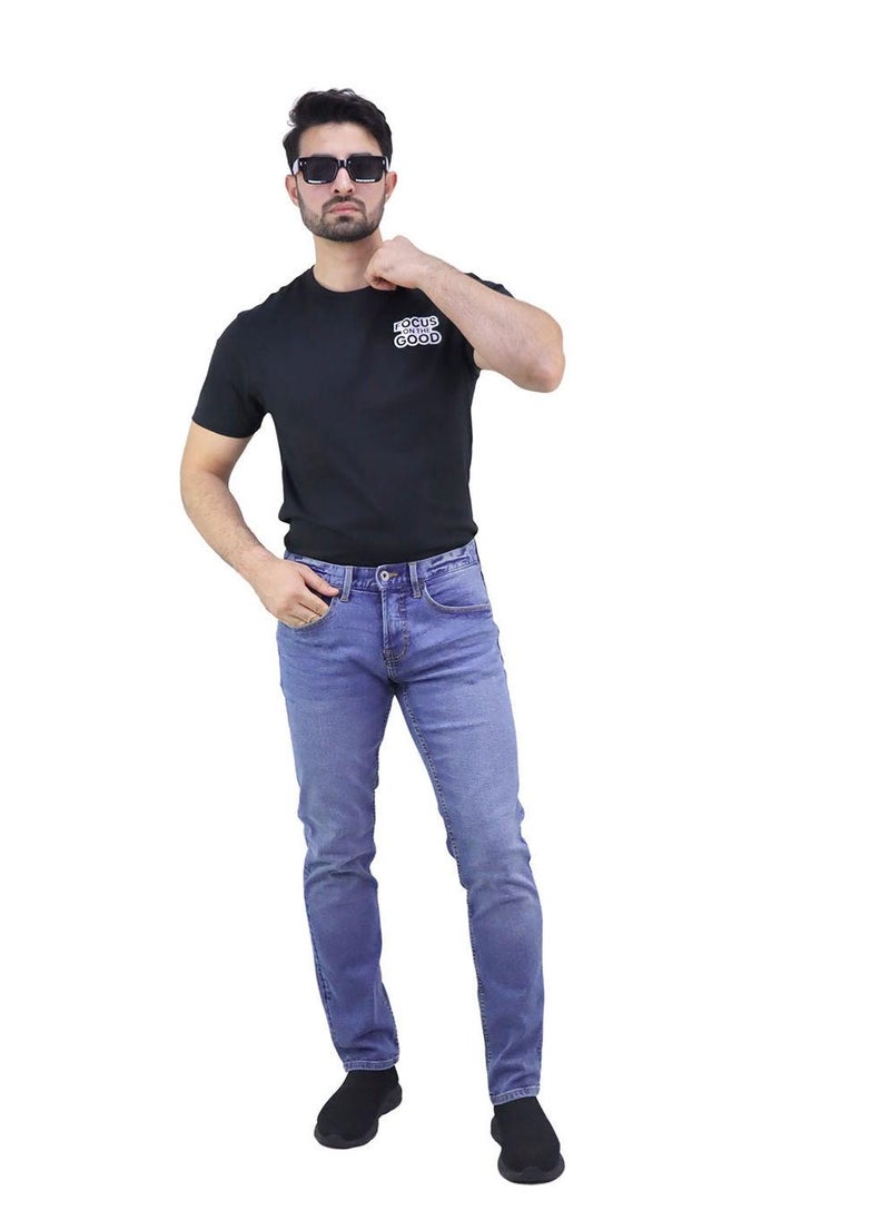 GIORDANO - Men's Skinny Tapered Jeans - Image 1