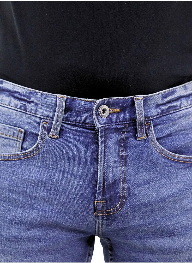 GIORDANO - Men's Skinny Tapered Jeans - Image 1