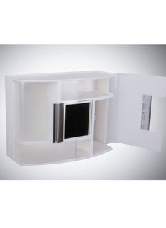 Primanova Primanova093 Bath Cabinet with Rotating Mirror Medicine Cabinet pink  - Image 2